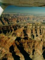 Ausläufer des Grand Canyon aus der Luft